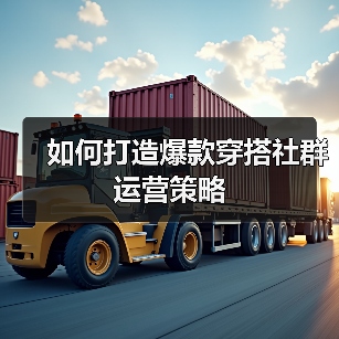 如何打造爆款穿搭社群运营策略