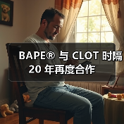 BAPE® 与 CLOT 时隔 20 年再度合作(图1) BAPE® 与 CLOT 时隔 20 年再度合作(图1)