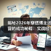 揭秘2026年穿搭博主运营的成功秘籍：实战经验全解析（图1）