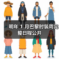 明年 1 月巴黎时装周完整日程公开(图1) 明年 1 月巴黎时装周完整日程公开(图1)