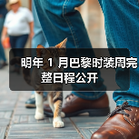 明年 1 月巴黎时装周完整日程公开(图4) 明年 1 月巴黎时装周完整日程公开(图4)