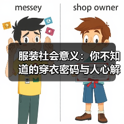服装社会意义:你不知道的穿衣密码与人心解码(图4) 服装社会意义:你不知道的穿衣密码与人心解码(图4)