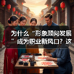 为什么“形象顾问发展”成为职业新风口？这个问题牵动着无数有志之士的心。时尚、形象管理不仅仅是外在的打扮，更是一门深藏行业秘籍的艺术。从曾经的“打扮专家”到如今跨（图4）