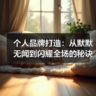 个人品牌打造：从默默无闻到闪耀全场的秘诀（图3）