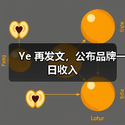 Ye 再发文,公布品牌一日收入(图1) Ye 再发文,公布品牌一日收入(图1)