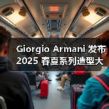 Giorgio Armani 发布 2025 春夏系列造型大片(图2) Giorgio Armani 发布 2025 春夏系列造型大片(图2)
