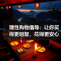 理性购物倡导:让你买得更明智,花得更安心(图1) 理性购物倡导:让你买得更明智,花得更安心(图1)