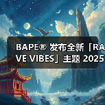 BAPE® 发布全新「RAVE VIBES」主题 2025 春夏系列(图4) BAPE® 发布全新「RAVE VIBES」主题 2025 春夏系列(图4)