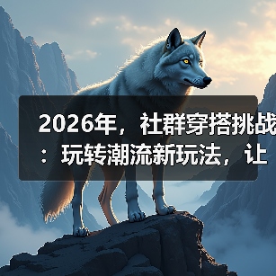 2026年,社群穿搭挑战:玩转潮流新玩法,让你变身穿搭达人(图1) 2026年,社群穿搭挑战:玩转潮流新玩法,让你变身穿搭达人(图1)