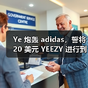 Ye 炮轰 adidas,誓将 20 美元 YEEZY 进行到底(图3) Ye 炮轰 adidas,誓将 20 美元 YEEZY 进行到底(图3)