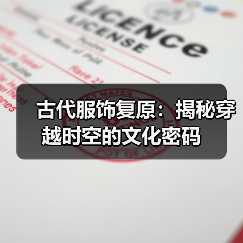 古代服饰复原：揭秘穿越时空的文化密码