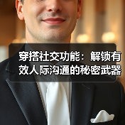穿搭社交功能:解锁有效人际沟通的秘密武器(图2) 穿搭社交功能:解锁有效人际沟通的秘密武器(图2)