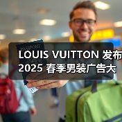 LOUIS VUITTON 发布 2025 春季男装广告大片(图3) LOUIS VUITTON 发布 2025 春季男装广告大片(图3)
