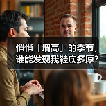 悄悄「增高」的季节，谁能发现我鞋底多厚？（图4）