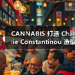 CANNABIS 打造 Charlie Constantinou 造型特辑