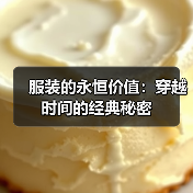 服装的永恒价值：穿越时间的经典秘密