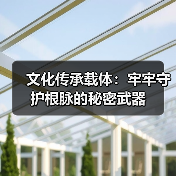 文化传承载体:牢牢守护根脉的秘密武器(图3) 文化传承载体:牢牢守护根脉的秘密武器(图3)