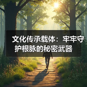 文化传承载体：牢牢守护根脉的秘密武器