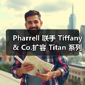 Pharrell 联手 Tiffany & Co.扩容 Titan 系列(图4) Pharrell 联手 Tiffany & Co.扩容 Titan 系列(图4)
