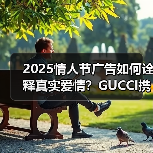 2025情人节广告如何诠释真实爱情？GUCCI携手Tina Barney打造多维度浪漫（图4）