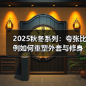 2025秋冬系列:夸张比例如何重塑外套与修身单品的对比?(图4) 2025秋冬系列:夸张比例如何重塑外套与修身单品的对比?(图4)