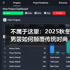 不属于这里：2025秋冬男装如何颠覆传统时尚美学？