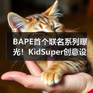 BAPE首个联名系列曝光！KidSuper创意设计引期待（图3）