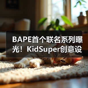 BAPE首个联名系列曝光！KidSuper创意设计引期待（图4）