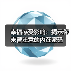 幸福感受影响:揭示你未曾注意的内在密码(图3) 幸福感受影响:揭示你未曾注意的内在密码(图3)