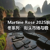Martine Rose 2025秋冬系列：街头市场与极客风的时尚碰撞