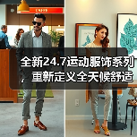 全新24.7运动服饰系列,重新定义全天候舒适时尚(图3) 全新24.7运动服饰系列,重新定义全天候舒适时尚(图3)