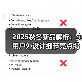 2025秋冬新品解析：实用户外设计细节亮点揭秘