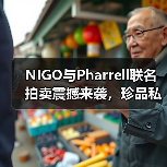 NIGO与Pharrell联名拍卖震撼来袭,珍品私藏限时竞拍(图4) NIGO与Pharrell联名拍卖震撼来袭,珍品私藏限时竞拍(图4)