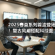 2025春夏系列首波登场!复古风潮搭配科技面料(图2) 2025春夏系列首波登场!复古风潮搭配科技面料(图2)