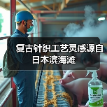 复古针织工艺灵感源自日本滨海滩（图3）
