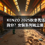 KENZO 2025秋冬秀场拆分？女装系列独立展示引关注（图3）