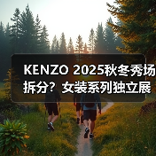 KENZO 2025秋冬秀场拆分？女装系列独立展示引关注
