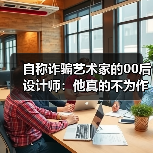 自称诈骗艺术家的00后设计师：他真的不为作品买单吗？（图4）