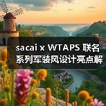 sacai x WTAPS 联名系列军装风设计亮点解析,你的入手选择是?(图3) sacai x WTAPS 联名系列军装风设计亮点解析,你的入手选择是?(图3)