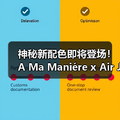 神秘新配色即将登场！A Ma Maniére x Air Jordan IV 复刻鞋款发售情报曝光（图4）
