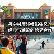 丹宁材质碰撞街头风?经典与潮流的跨界合作即将上线(图4) 丹宁材质碰撞街头风?经典与潮流的跨界合作即将上线(图4)
