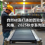 自然材质打造的冒险家风格,2025秋冬系列如何诠释户外美学?(图2) 自然材质打造的冒险家风格,2025秋冬系列如何诠释户外美学?(图2)