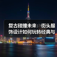 复古碰撞未来:街头服饰设计如何玩转经典与潮流?(图2) 复古碰撞未来:街头服饰设计如何玩转经典与潮流?(图2)