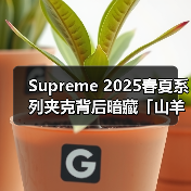 Supreme 2025春夏系列夹克背后暗藏「山羊」玄机?(图1) Supreme 2025春夏系列夹克背后暗藏「山羊」玄机?(图1)
