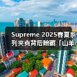 Supreme 2025春夏系列夹克背后暗藏「山羊」玄机?(图4) Supreme 2025春夏系列夹克背后暗藏「山羊」玄机?(图4)