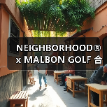 NEIGHBORHOOD® x MALBON GOLF 合作系列现已登场（图4）