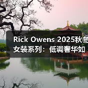 Rick Owens 2025秋冬女装系列：低调奢华如何重新定义日常穿搭？（图4）