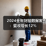 2024全年财报数据发布:营收增长12%(图1) 2024全年财报数据发布:营收增长12%(图1)