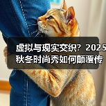 虚拟与现实交织？2025秋冬时尚秀如何颠覆传统？（图1）