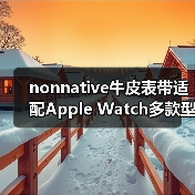 nonnative牛皮表带适配Apple Watch多款型号（图3）